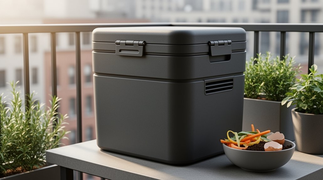 enclosed composters curb odors and pests