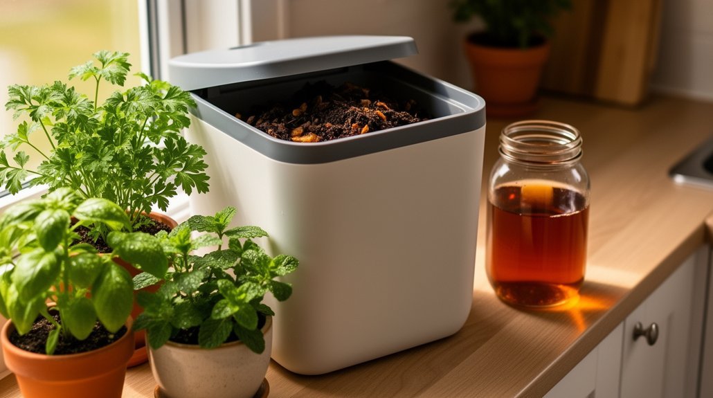 fermented pre compost disposal options