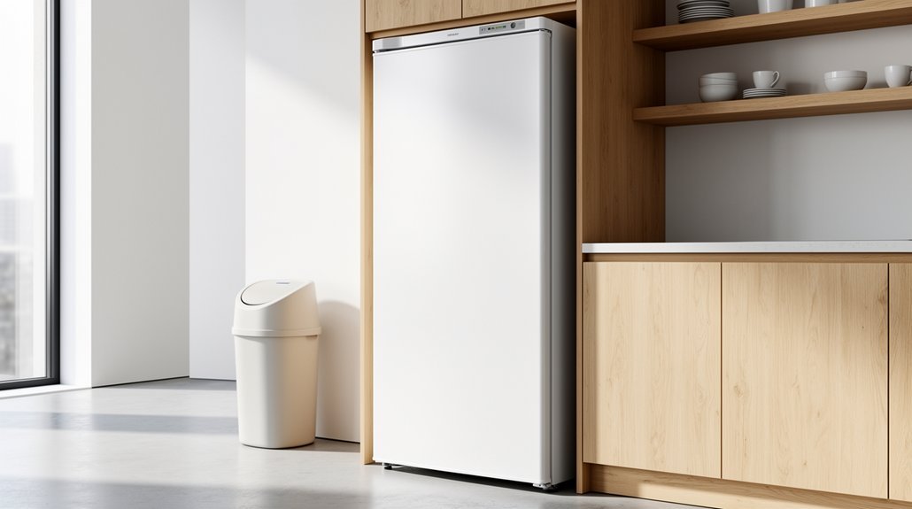 freezer storage drop off composting