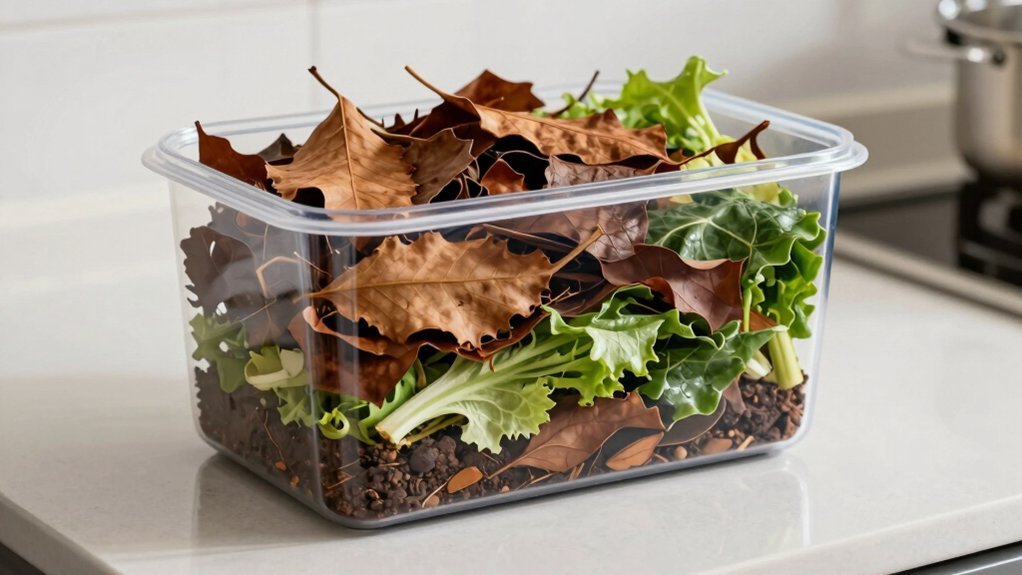 fresh to finished apartment compost ratios