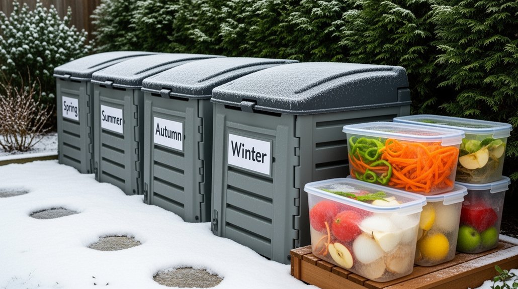 frozen kitchen scraps batch feeding strategy