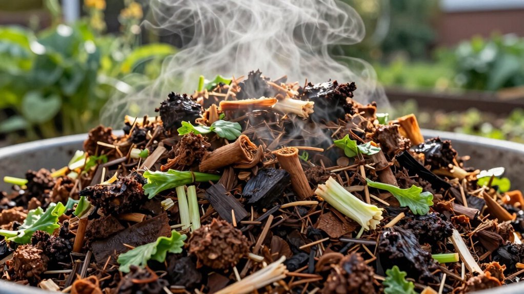 hot compost kills fly larvae