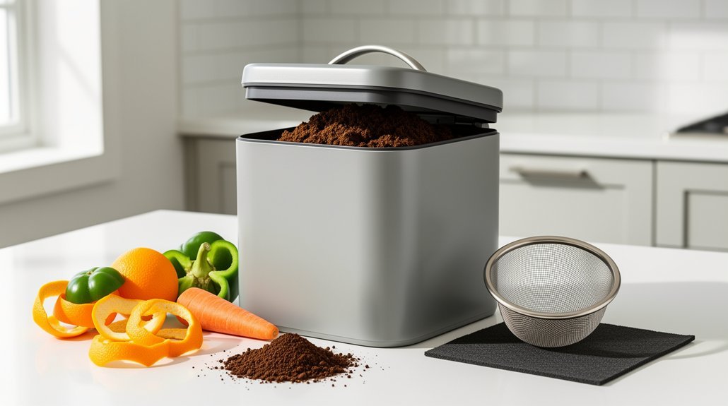 indoor composting balance moisture with browns