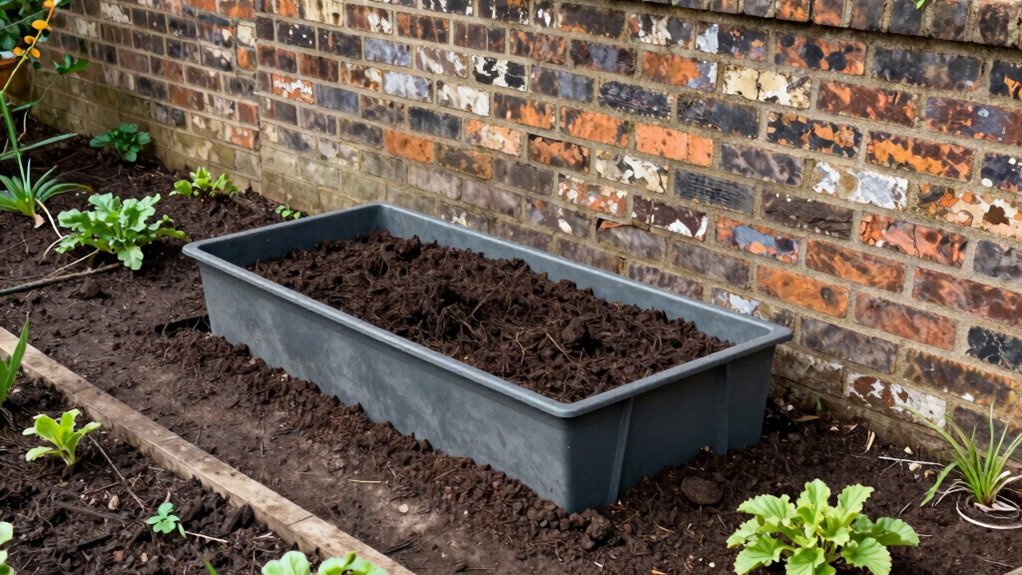 keep compost away from structures