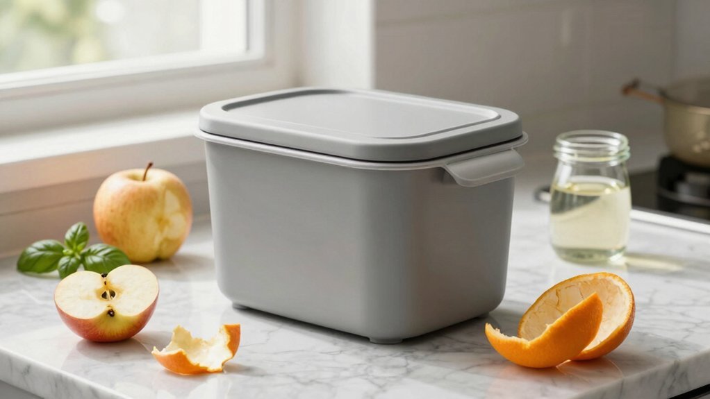 kitchen compost container placement tips