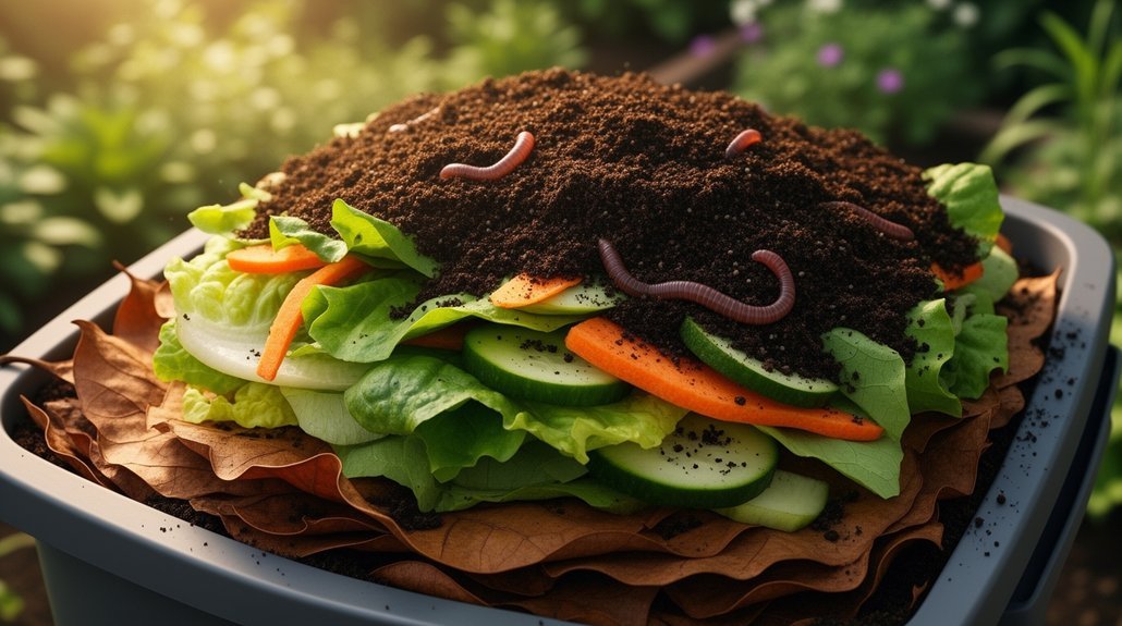 pests drawn by exposed decomposing scraps