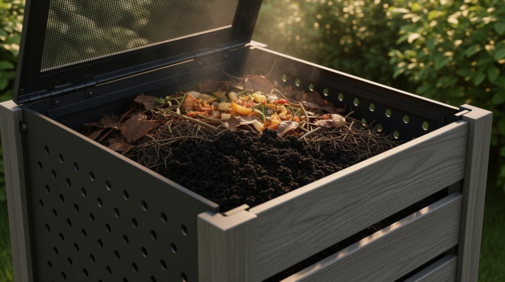 regular turning improves aerobic composting