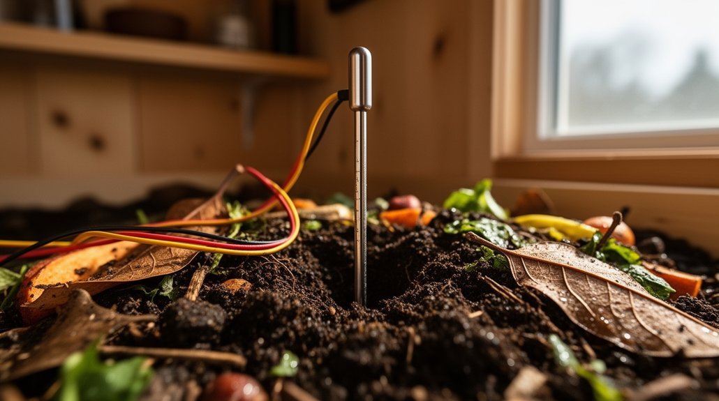 rigid carrier suspends probe wires