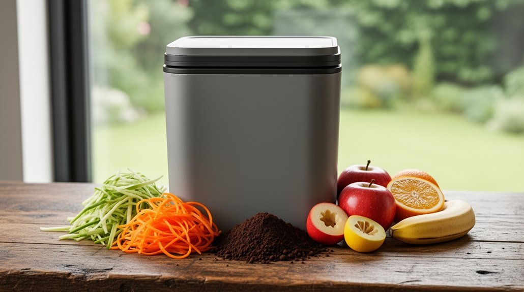 sealed bokashi ferments indoor waste