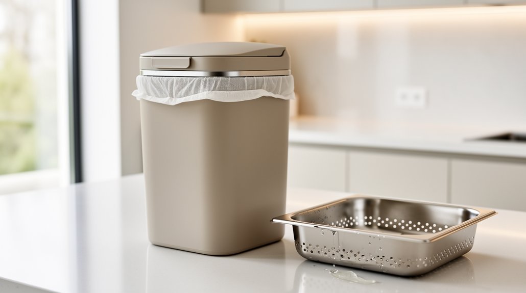 seals and drainage for composting