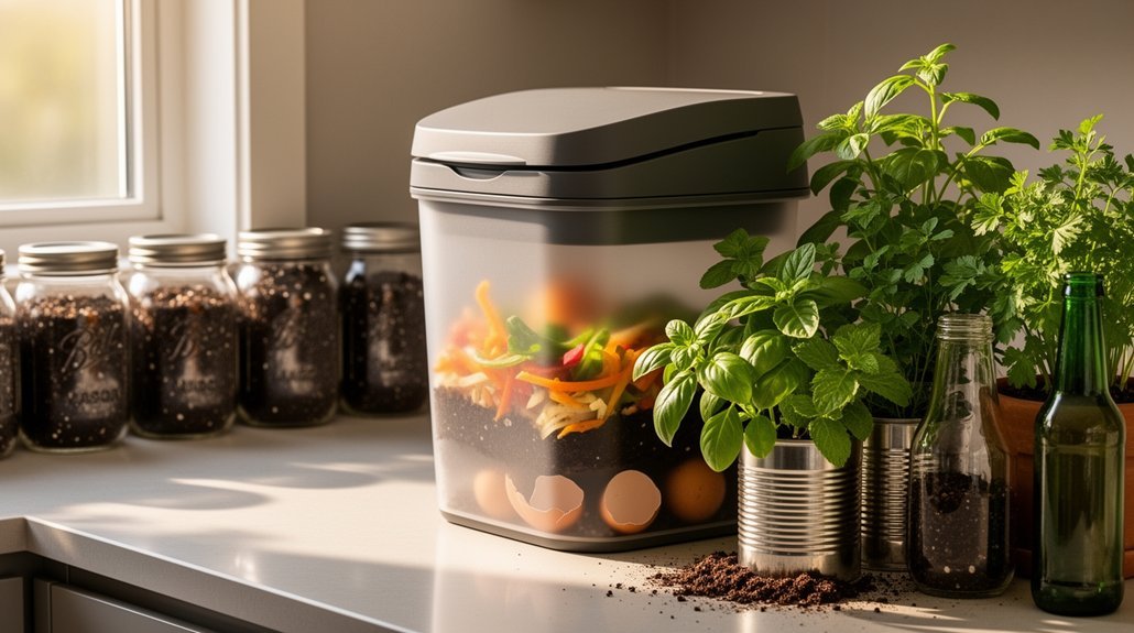 share apartment compost with neighbors