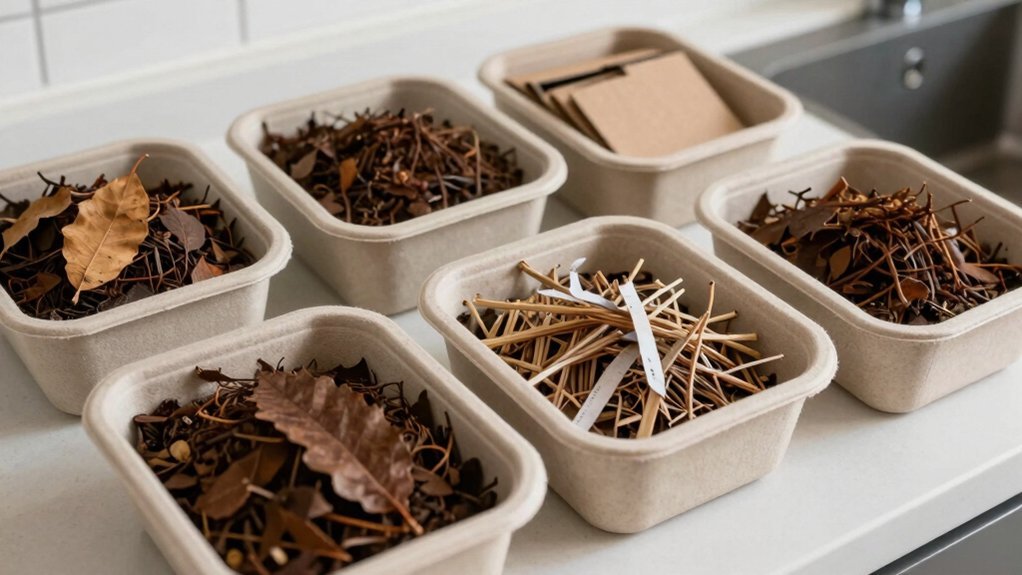 shredded browns dry labeled