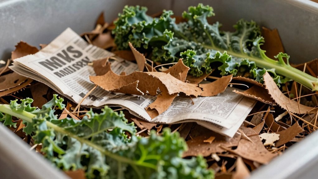 three to one browns to greens composting