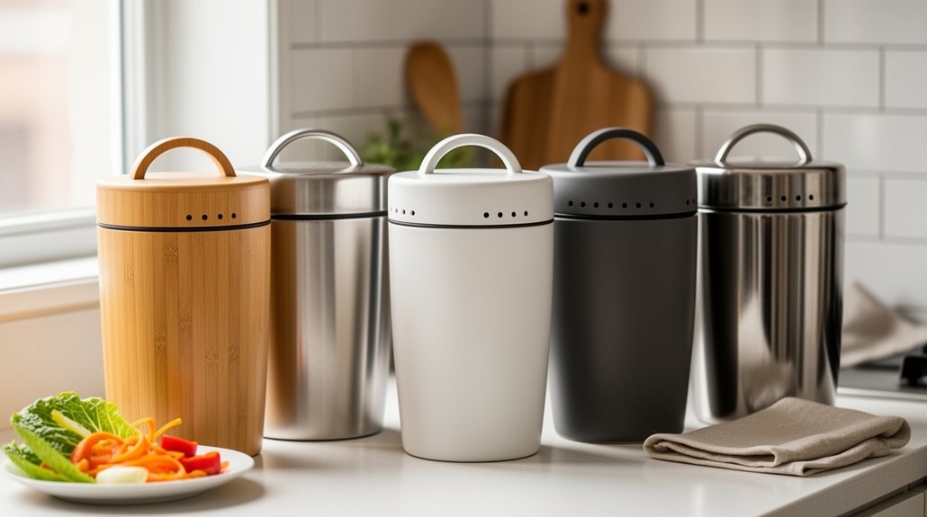 top countertop compost bins comparison
