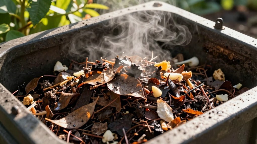 warm temps boost microbes and odor