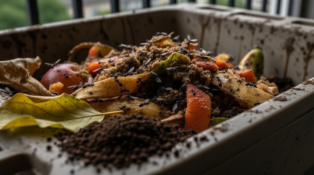 Why Are Pests Invading Your Balcony Compost Bin?